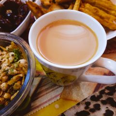 A picture of Karak Chai.