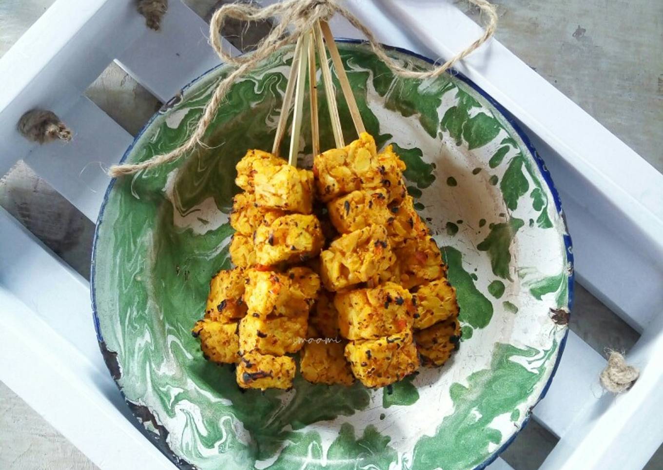 Sate Tempe Bumbu Woku
