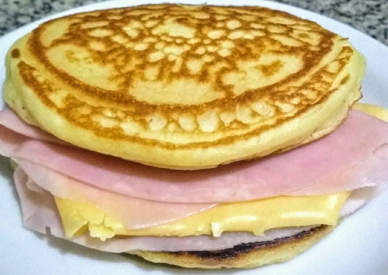 Crepes soufflé de jamón y queso. 👩🏼‍🍳