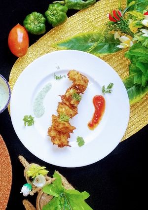 A picture of Vegetables pakoray.