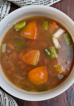 Foto resep Sayur asem kacang merah