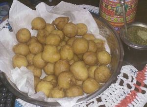 Una foto de Buñuelitos dulce