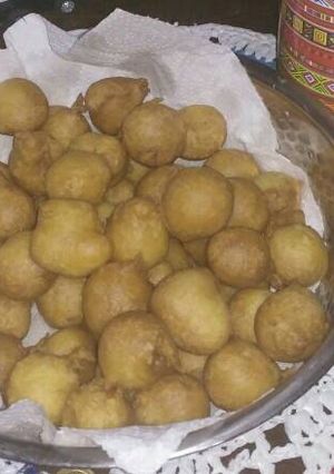 Una foto de Buñuelitos dulce