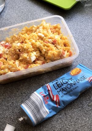 馬鈴薯蛋沙拉 的食譜成品照片