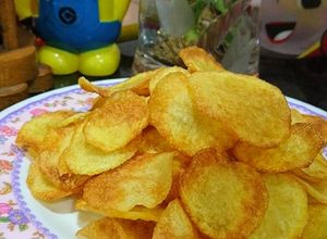 Hình của món Snack khoai tây cho bé.