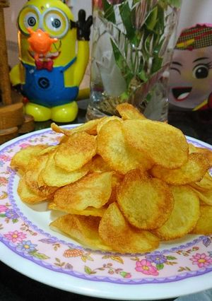 Hình của món Snack khoai tây cho bé.