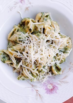Una foto de Fideos a la Florentina "One Pot Pasta"