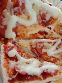 Foto resep Pizza Roti Tawar