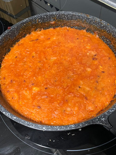 Una foto de Sopas de ajo en sartén