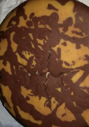 A picture of Zebra cake#mums recipe.