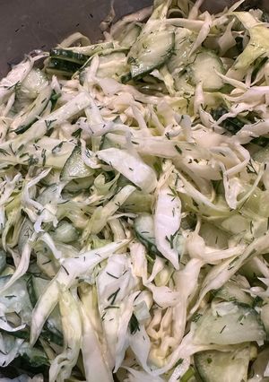 Фото Весенний салат 🥒.