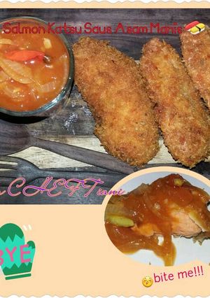 Foto resep Salmon Katsu Saus Asam Manis