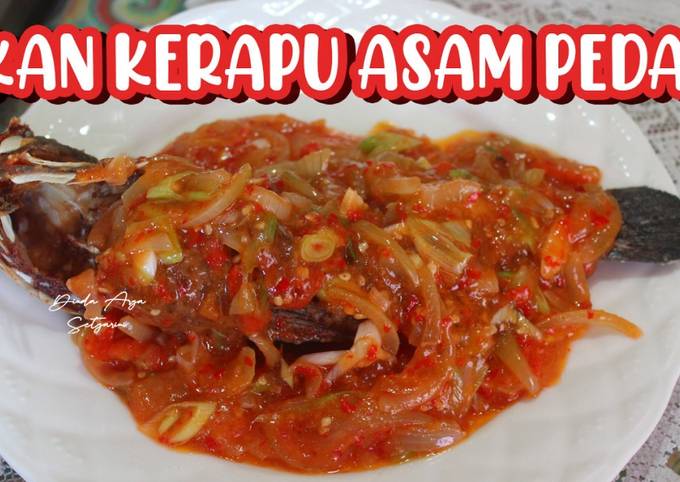 Ikan Kerapu Asam Pedas