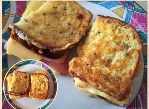 Una foto de Sándwiches para vianda/almuerzos/picnic delicioso