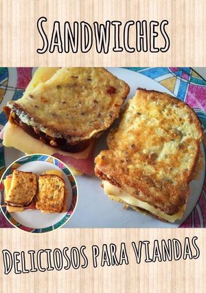 Una foto de Sándwiches para vianda/almuerzos/picnic delicioso