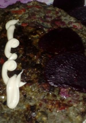 Una foto de Tortilla de berenjenas