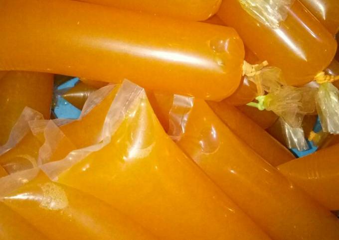 Resep Es Lilin &#34;Jeruk Peras&#34; yang Bikin Ngiler