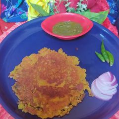 Chana dal chilla A picture of Chana dal chilla.