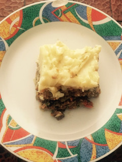 Una foto de Pastel de papa vegetariano