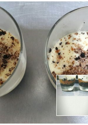 Una foto de Postre otro en vaso