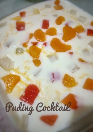Foto resep Pudding cocktail