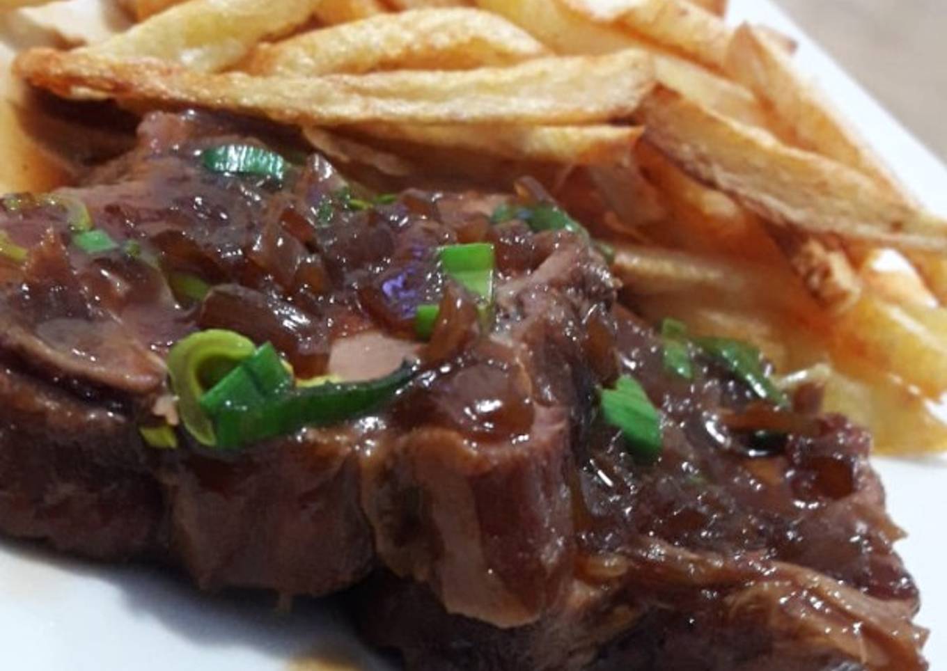 Bondiolita a la cerveza negra