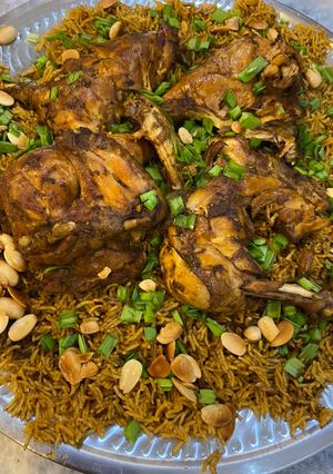 صورة لوصفة كبسة دجاج بخلطة الوليمة