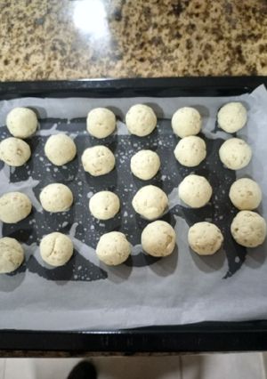 Una foto de Polvorones de nuez