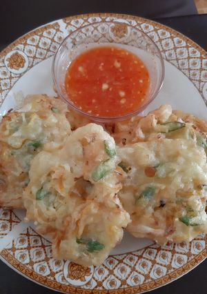 Foto resep Bakwan sayur sambel jeruk #5resepterbaruku