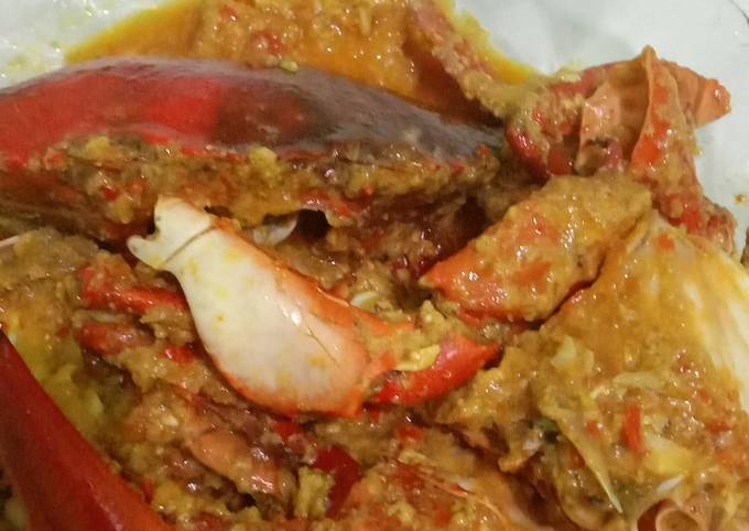 Kepiting ala" saus padang