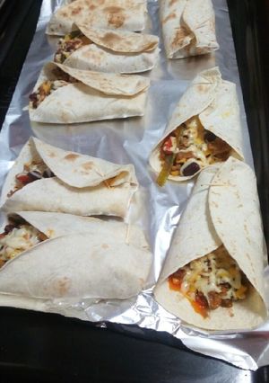 Una foto de Burritos mexicanos