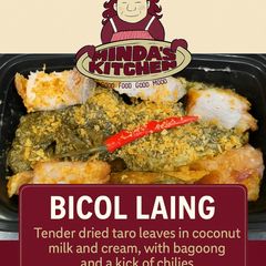 A picture of Quick & Easy Bicol Laing.
