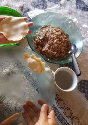 Una foto de Masa para gyozas