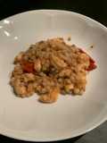 Fregola con gamberi