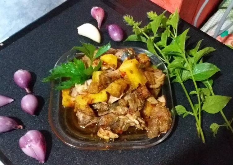 Resep Sambel TongNas (tongkol nanas) Anti Gagal