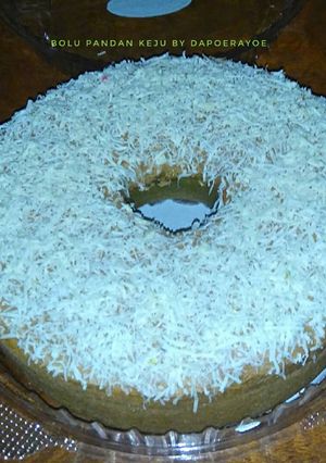 Foto resep Bolu Pandan Keju (#pr_adakejunya)