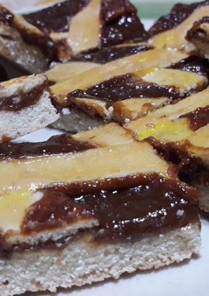 Una foto de Pastafrola de Dulce de Leche