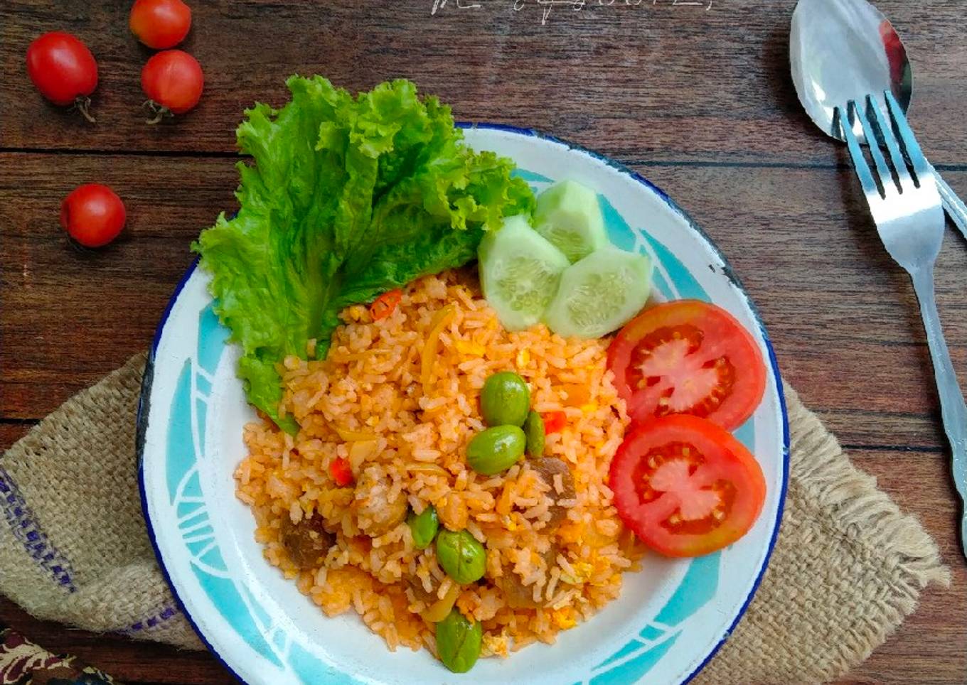 Nasi Goreng Merah ala Surabaya