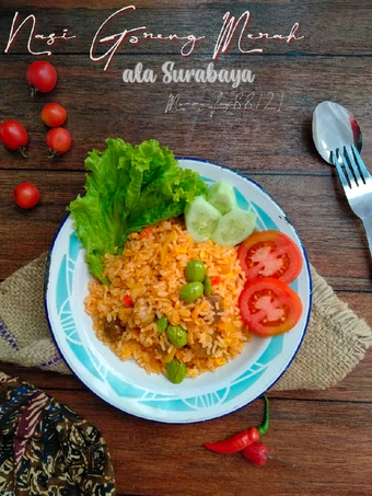 Cara Mudah Menyiapkan Resep Nasi Goreng Merah ala Surabaya yang Bisa Manjain Lidah Anti Ribet, Mantap Sekali