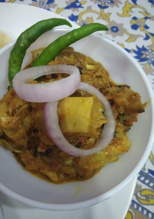 A picture of Jackfruit veg(kathal).