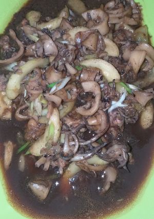 Foto resep Cah timun cumi (recook resep)