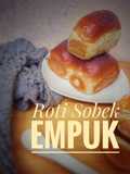 Roti sobek empuk (metode water roux)