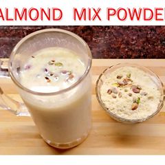 A picture of Almond Milkshake Powder.