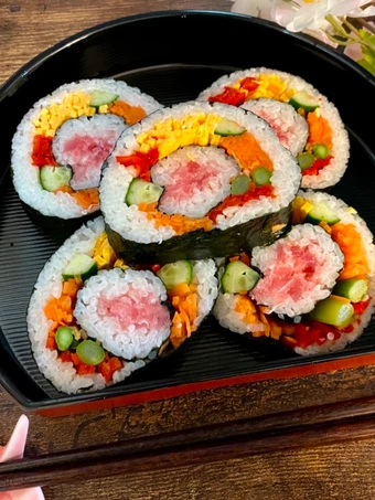 Easy Ways Make|Recipe} Japanese Kawaii Roll Sushi, Tasty