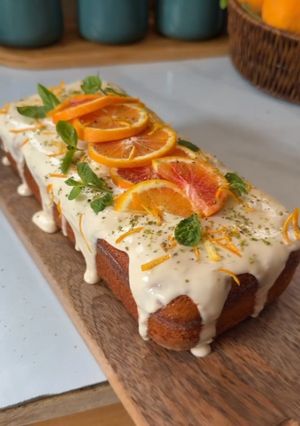 صورة لوصفة كيكة البرتقال المنعشة 🍊
