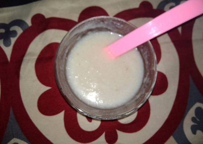 MPASI Nasi saring kuah kaldu sapi (6bln)