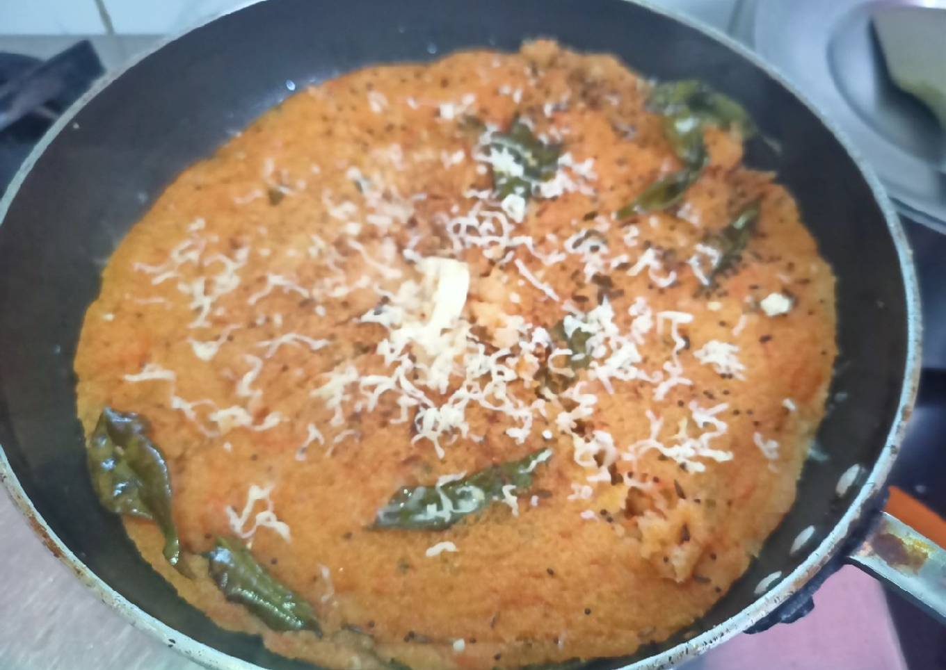 Semolina pizza