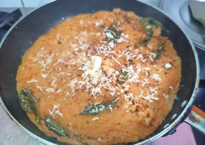 Semolina pizza