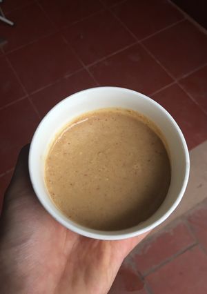 Hình của món Bơ lạc (keto).