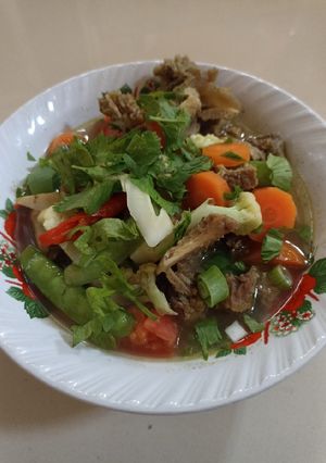 Foto resep Pindang tulang sayuran